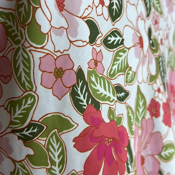 NWT Outerknown Ellison Slip Dress Pink Floral Size Small - Picture 9 of 15